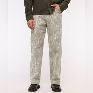 Abercrombie &Fitch Baggy 5-Pocket Pant in Camo 30x30